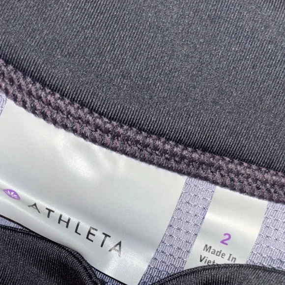 Athleta Black Skirt Tennis running pickleball 2 - Picture 5 of 6